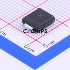 ชิปไดโอด Schottky ไดโอด SMC SS52C ของแท้ใหม่ชิปชิ้นส่วนอิเล็กทรอนิกส์ - Product Image 1