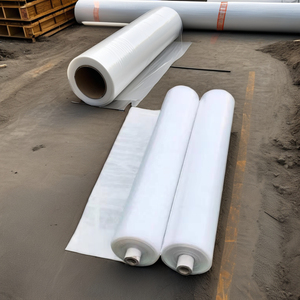 Telo in Plastica <span class=keywords><strong>Nero</strong></span> <span class=keywords><strong>e</strong></span> Argento per Agricoltura Esterna / Pellicola Protettiva per Pacciamatura Bianca <span class=keywords><strong>e</strong></span> Nera da 6 Mil - Product Image 2