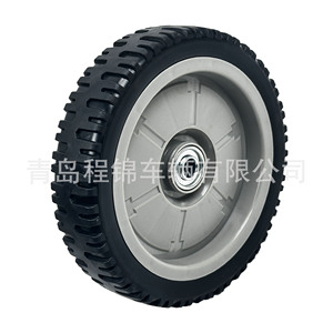 Cheng Jin Vehicles 8 Inch Solid Tire Lawnmower Wheel For <b>Push</b> And Self Propelled <b>Mowers</b> - Product Image 3
