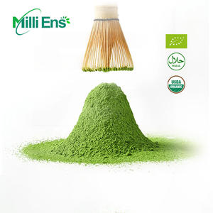 Poudre de matcha japonaise de qualité supérieure certifiée USDA EU JAS de qualité cérémonielle pour la mélange dans la crème glacée et le yaourt minceur - Product Image 1