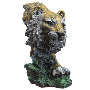 Statuetta Decorativa di Tigre in Resina Modello 3D per Decorazione Casa - Product Image 6