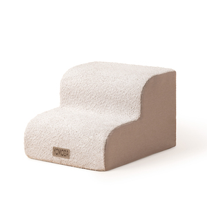 Luxury Modern Curved <strong>Dog</strong> <strong>Bed</strong> With Washable Cover High Density Foam High Couch Non-Slip Stable Indoor <strong>Dog</strong> Ladder - Product Image 5