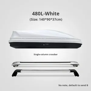 Portaequipajes de Techo para Automóvil ABS para SUV y Sedanes, Barra Transversal <span class=keywords><strong>Universal</strong></span> para Portaequipajes, Modificación con Capacidad de 580L-900L - Product Image 2