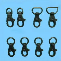 En gros : Accessoire de bricolage pour porte-clés et lanières, mousqueton pivotant à ressort, boucle porte-clés, porte-clés