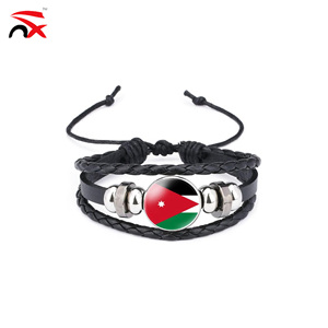 Accessoires pour supporters du drapeau national <span class=keywords><strong>de</strong></span> la Jordanie : Bracelet, Lunettes <span class=keywords><strong>de</strong></span> soleil, Housse <span class=keywords><strong>de</strong></span> capot <span class=keywords><strong>de</strong></span> voiture, <span class=keywords><strong>Sac</strong></span> à cordon, Fanion pour les matchs sportifs - Product Image 3