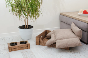 Wooden Cat Dog <strong>Bed</strong> Elevated <strong>Pet</strong> <strong>Bed</strong> Furniture Wood Dog <strong>Bed</strong> Frame - Product Image 6