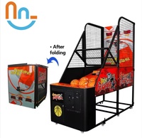 Joy2fun – Machine de jeu d'arcade électronique de basket-ball pliable la plus populaire – Simulateur de tir au panier