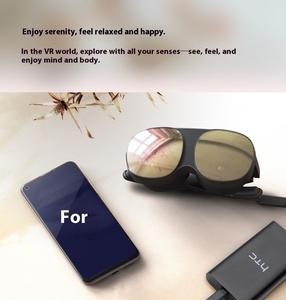 แว่นตาเอชทีซีวีโฟลโฟลว์แบบออลอินวันสำหรับโฮมเธียเตอร์ VR เฮดดิสเพลย์พร้อมการปรับสายตาสั้นใช้ได้กับการใช้โทรศัพท์มือถือ - Product Image 5