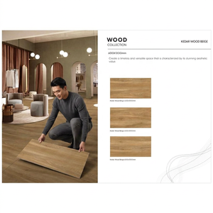 Wood Look Porcelain <b>Floor</b> Tiles Vistaar Wood Brown 600x1200mm Rustic <b>Matte</b> Interior Flooring - Product Image 3