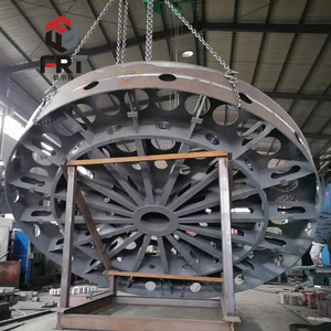Production de pièces structurelles soudées de grande taille par fraisage CNC sur portique de 13 mètres à Luoyang - Product Image 2