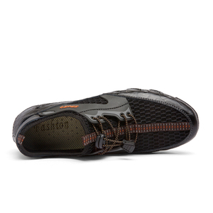 Nouvelles sandales et chaussures de plage en cuir pour homme, idéales pour la pêche et les sports de plein air estivaux, parfaites pour la marche aquatique. - Product Image 4
