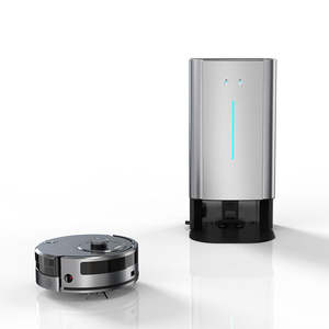 Robot aspirateur commercial compact avec navigation LDS, bac à poussière de 1,2 L, réservoir d'eau de 1,6 L et retour automatique - Product Image 1