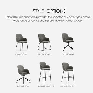Cadeira de Jantar e Visitas para Escritório, Casa, Hotel, Café e Sala de Reuniões com Novo Design Confortável - Product Image 6