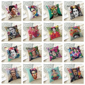 Decorazione d'arte messicana <span class=keywords><strong>disegno</strong></span> colorato fodera per <span class=keywords><strong>cuscino</strong></span> floreale con fiori cuscini decorativi per divano di casa - Product Image 6