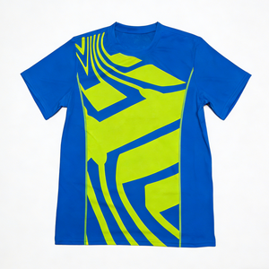 T-shirt de course à manches courtes, respirant, léger, à séchage rapide, avec impression par sublimation de logo personnalisé, pour la remise en forme en plein air - Product Image 3