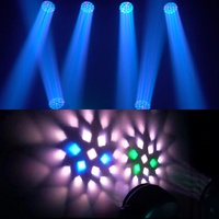 Projecteurs à tête mobile LED RGBW sur mesure 19*40W 40 faisceaux, fonction zoom, contrôle DMX512, angle de faisceau réglable pour discothèques et salles de danse