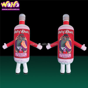 Promotion extérieure événement fête signe sauter <span class=keywords><strong>ballon</strong></span> géant <span class=keywords><strong>gonflable</strong></span> cola bouteille costume modèle - Product Image 4