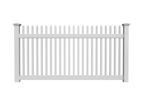 Fabricant Fentech Vinyle résistant aux intempéries Blanc 8 pieds Piquets de clôture en plastique PVC Piquets de clôture <span class=keywords><strong>pour</strong></span> cour avant - Product Image 3