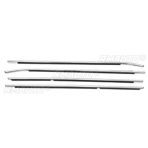 4 pièces de joints d'étanchéité pour vitres de voiture, bandes de caoutchouc pour vitres de portières Toyota Camry 2006-2014 - Product Image 2