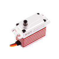 Servo sin Escobillas KST_BLS815 7.4V HV de 20 kg y 0.07s, Programable, de Aleación de Aluminio, Universal para Mecatrónica de Precisión