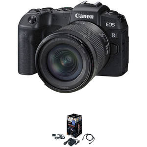 Appareil photo sans miroir Canonn EOSs RP entièrement stocké avec objectif 24-105mm et kit de démarrage de <span class=keywords><strong>webcam</strong></span> - Product Image 1