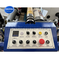 Machine d'impression flexographique en ligne à film plastique de type pétale à 6 couleurs avec servo-moteur et enregistrement automatique des couleurs