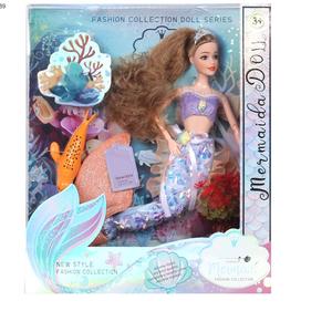 Mode belle fille princesse sirène poupée 11.5 pouces 11 Joint mignon fille cadeau poupées pour filles princesse sirène - Product Image 5