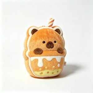 Custom capybara <b>boba</b> plush, capybara milk tea plush, orange capybara <b>bubble</b> tea plush, capybara drink stuffed toy - Product Image 1