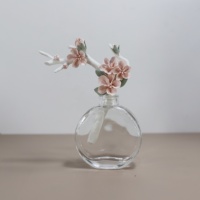 Synwish Hotel Fragrance Bâtons de diffuseur de fleurs en céramique décoratifs uniques personnalisés Diffuseurs de roseaux de luxe à l'huile en gros