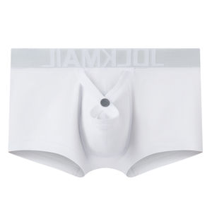 Para <span class=keywords><strong>JOCKMAIL</strong></span>, ropa interior deportiva para hombre, Calzoncillos Bóxer ajustados de tiro bajo transpirables, pantalones cortos de algodón grueso en la cintura, talla grande - Product Image 5