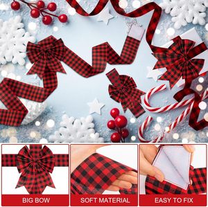 Natal decoração fita armário porta janela porta pendurado armário pendurado decoração arco - Product Image 2
