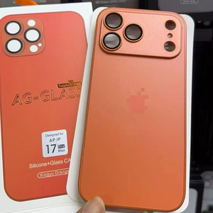 Alta qualità Anti-impronta digitale <span class=keywords><strong>protettiva</strong></span> magnetica antiurto AG vetro smerigliato custodia per 17 Pro/17Pro Max <span class=keywords><strong>13</strong></span> Pro 7 - Product Image 2