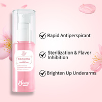 50ML Spray Protection contre la sueur Déodorant Contrôle des odeurs Spray Fraîcheur Anti-transpirant Spray pour le corps
