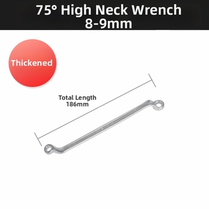 Multi Size Polishing <strong>Combination</strong> <strong>Wrench</strong> Titanium Non-magnetic Anti-corrosion Durable Double Ring Offset <strong>Wrench</strong> - Product Image 5