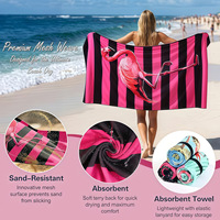 Factory Direct Sales Customized Quick Dry Cartoon Pattern Modern Polyester Beach Swimming Towels