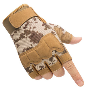 2026 Wholesale Winter <b>Half</b> Finger Tactical Gloves Protective and Shock Resistant - Product Image 2