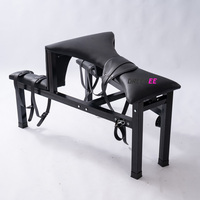 Máquina sexual con control remoto, pistola dildo automática, silla de bondage para rodillas, banco de castigo BDSM, muebles para adultos, para parejas
