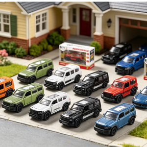 Eli Toys Set Parcheggio per Auto Giocattolo in Scala 1:39 in Lega con Frizione, Illuminazione Realistica e Meccanismo Pull-Back - Giocattolo Educativo Fai-da-Te - Product Image 4