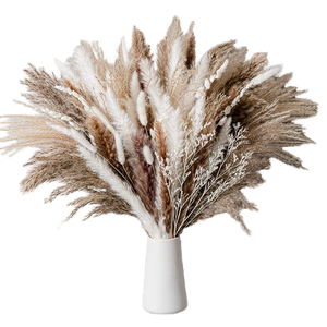 55cm fait à la main artificielle Rose roseau pampa herbe frais INS vent Simulation <span class=keywords><strong>fleur</strong></span> pour la maison mariage décor belle <span class=keywords><strong>fleur</strong></span> - Product Image 5
