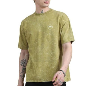 Made In Pakistan Men Acid Wash Camisetas Diseña tus propias camisetas transpirables de lavado ácido para hombres - Product Image 1