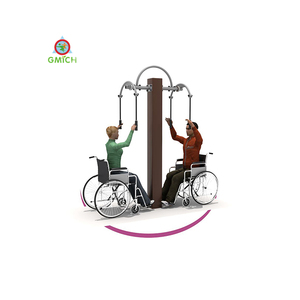 Elliptique de <span class=keywords><strong>fitness</strong></span> extérieur inclusif pour personnes à mobilité réduite – Équipement d'exercice adaptatif, durable et portable pour un jeu actif et accessible - Product Image 5