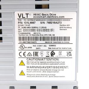 ไดรฟ์อัตโนมัติ VLT FC-101P5K5T4E20H4XXCXXXSXXXXAXBXCXXXXDX 131L9867อินเวอร์เตอร์ไดรฟ์กำเนิด DK ใหม่ล่าสุด - Product Image 6
