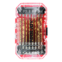 Jeu de 24 embouts de visseuse à percussion HSS en titane, jeu d'embouts de tournevis en acier S2, embouts hexagonaux 1/4, accessoires pour outils électriques