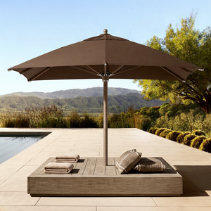 Chaise longue d'extérieur en teck personnalisée, dossier réglable, chaise longue en teck résistante aux intempéries avec coussin pour patio et bord de piscine - Product Image 1