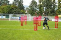 LISKI Mannequin d'entraînement de football en plein air de bonne qualité Mannequin de football gonflable en PVC à vendre