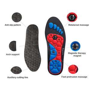 Nouvelle semelle orthopédique 2026 pour le soulagement de la fasciite plantaire, avec massage des points d'acupression plantaires, soutien de la voûte plantaire, en EVA haute élasticité et thérapie magnétique, pour chaussures - Product Image 6