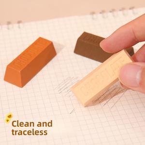 创意设计模拟巧克力橡皮擦学生清洁少屑无痕绘画艺术铅笔橡皮擦 - Product Image 3
