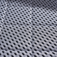 Surmatelas en mousse à mémoire de forme pour chambre à coucher, hôtel et chambre d'hôtes, housse lavable, soutien doux, haute densité