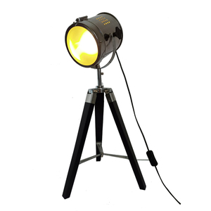 Lampe de bảng searchlight thông gỗ tam giác bảng bàn đèn cho đèn làm việc - Product Image 5