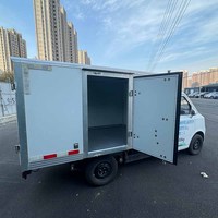 CarChesh d'occasion X2 2023 Version légère Camion caisson à une rangée Camion cargo Petite fourgonnette électrique avec une capacité de 20kWh/10kWh